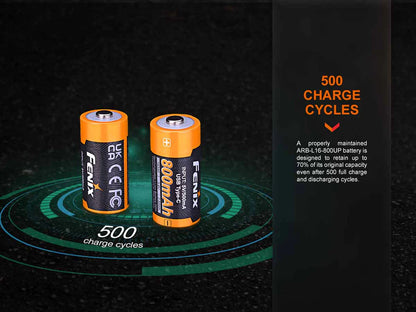 FENIX 16340 Battery ARB-L16-800UP