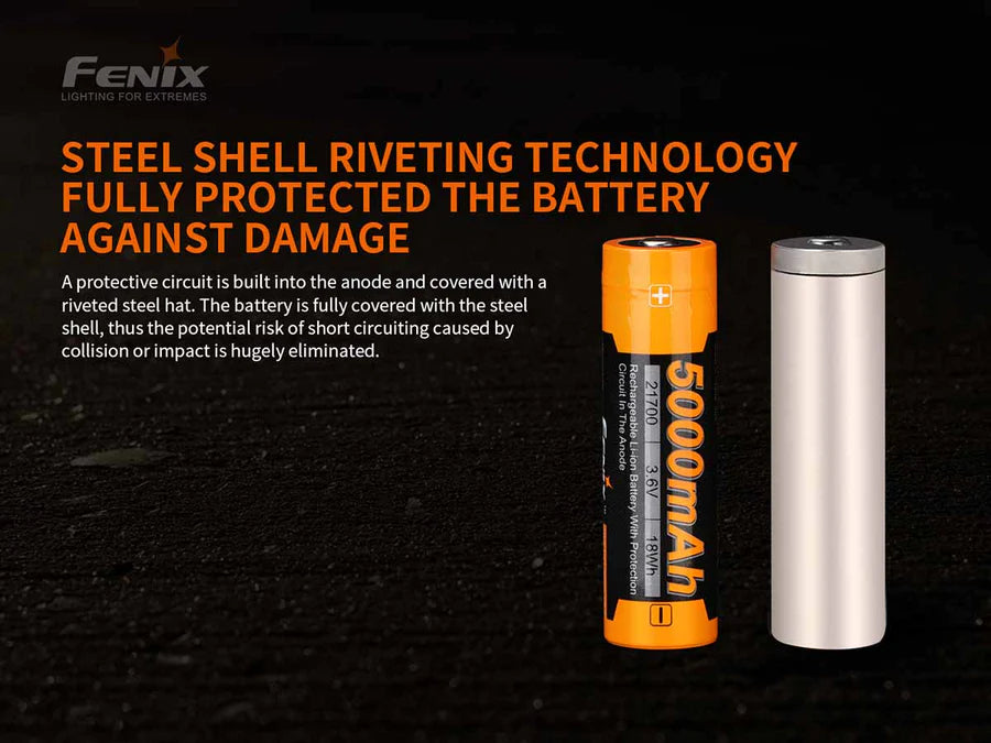 FENIX 21700 Battery ARB-L21-5000 V2.0