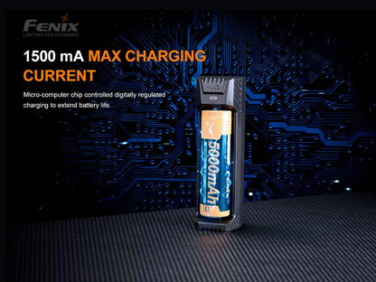 FENIX ARE-X1 V2.0 SMART BATTERY CHARGER ( TYPE-C )