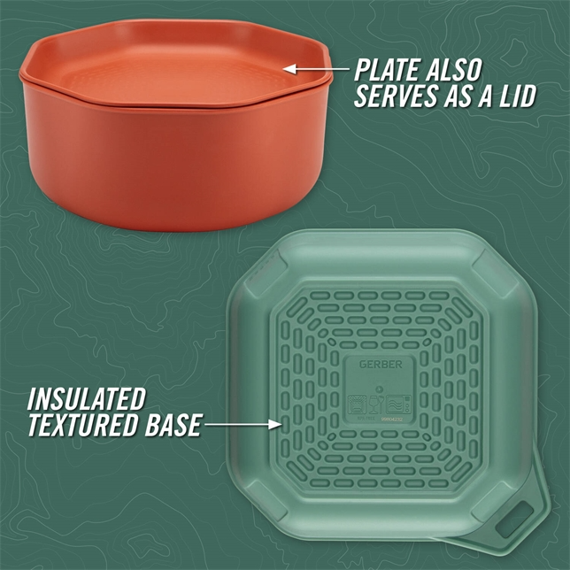 GERBER COMPLEAT TABLEWARE SET