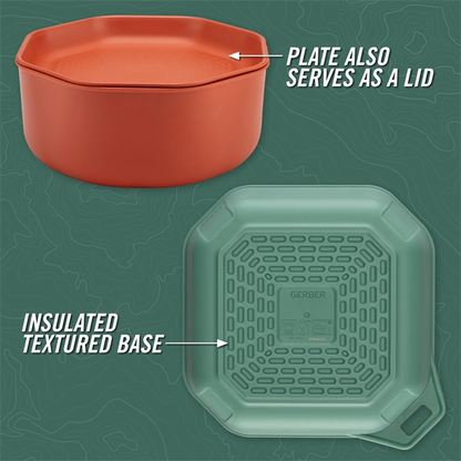 GERBER COMPLEAT TABLEWARE SET