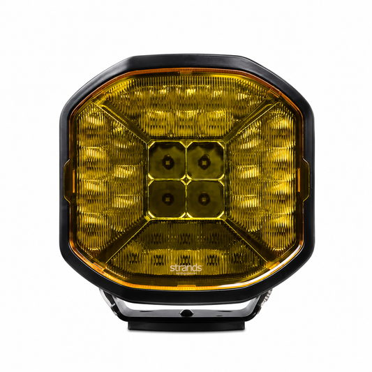 STRANDS SIBERIA X COVER YELLOW FLOOD LENS 7″