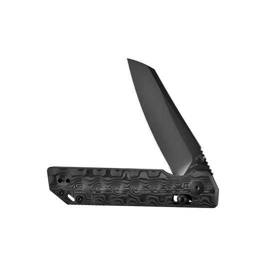 OKNIFE XEN (Damascus Carbon Fiber)