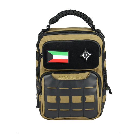 ZERONORTH 6L SLING TAN&BLK