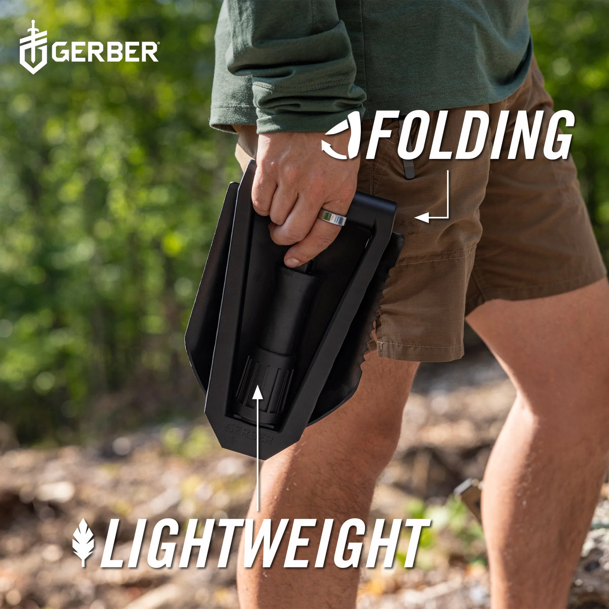 GERBER E-TOOL FOLDING SPADE