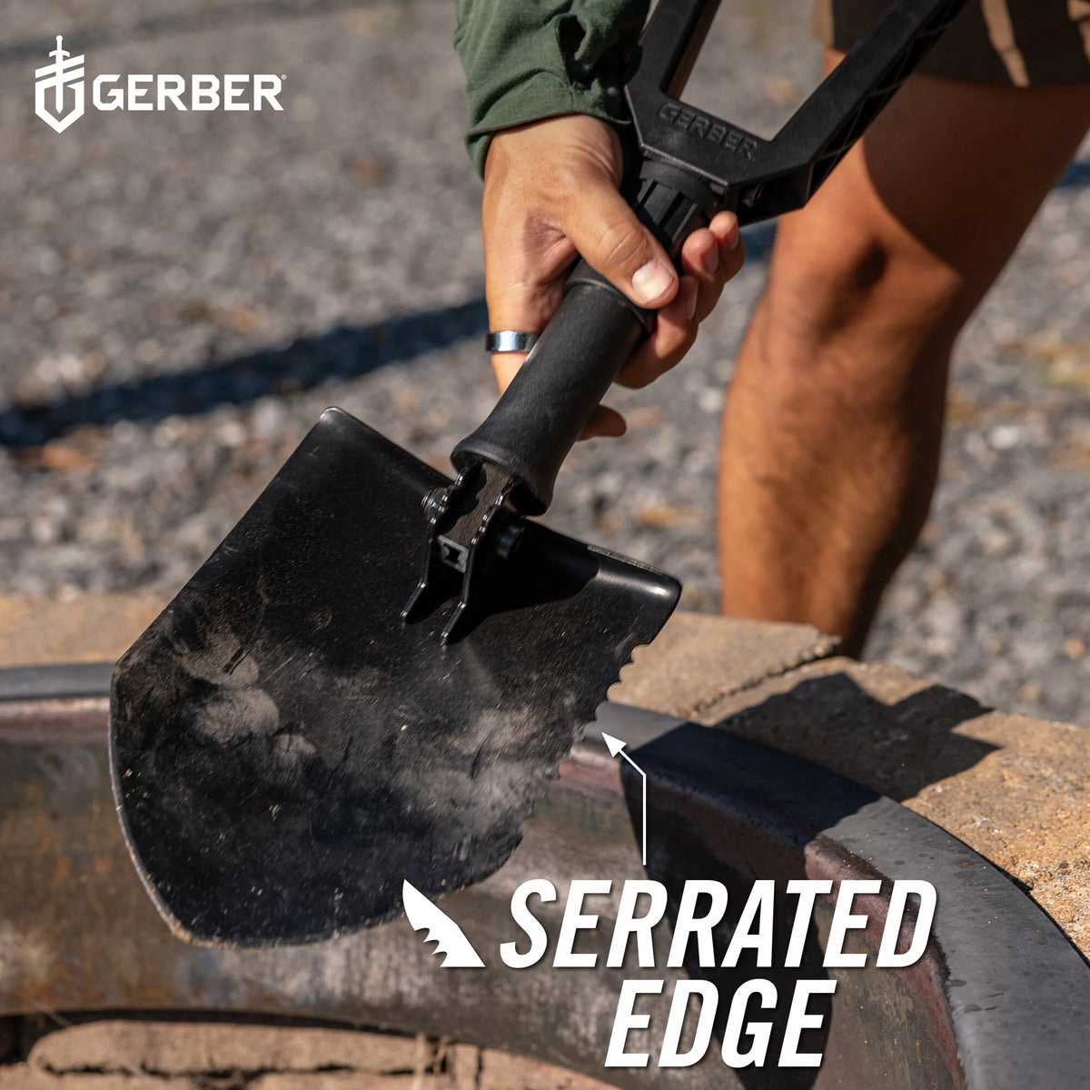 GERBER E-TOOL FOLDING SPADE