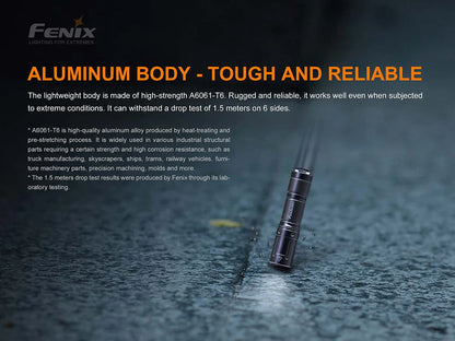 FENIX E01 V2.0 ( 100 LUMENS )