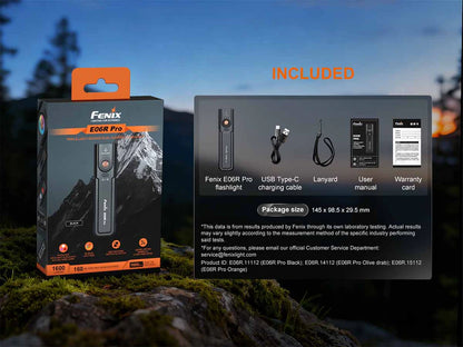 FEINX E06R PRO( 1600 LUMENS )