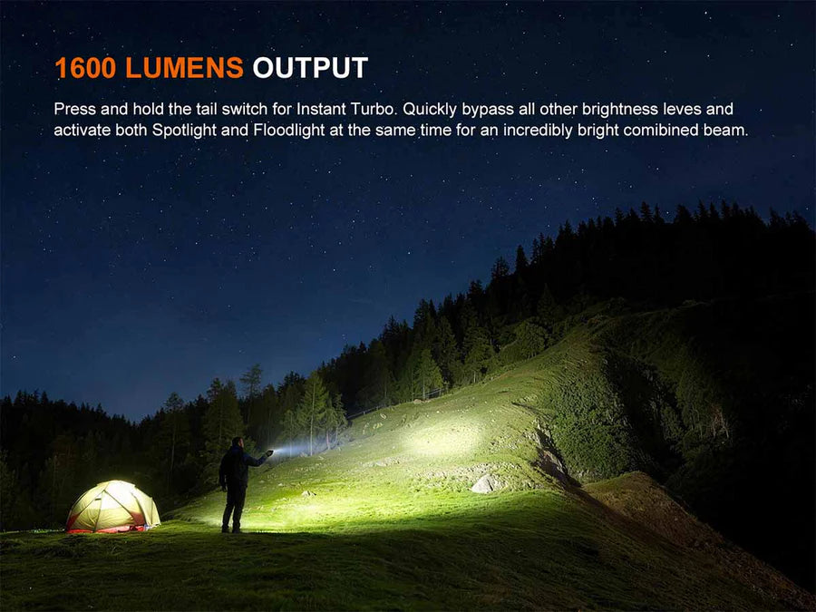 FENIX E08R UE 1600 LUMENS