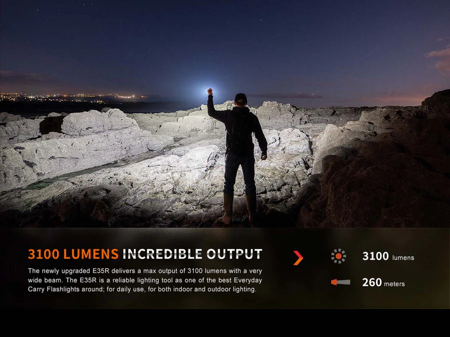 FENIX E35R 3100 LUMENS