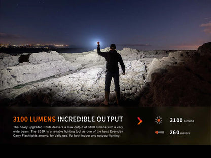 FENIX E35R 3100 LUMENS