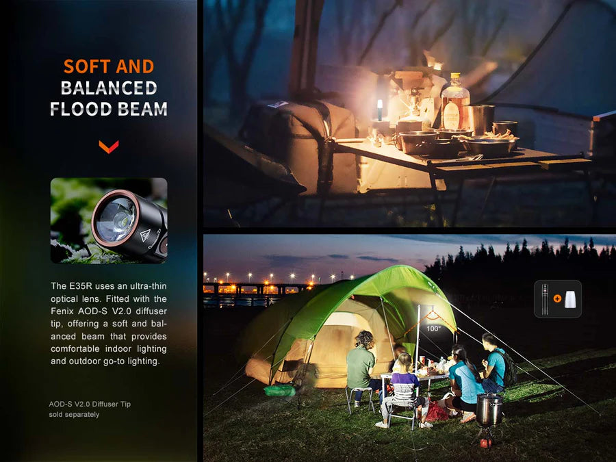 FENIX E35R 3100 LUMENS