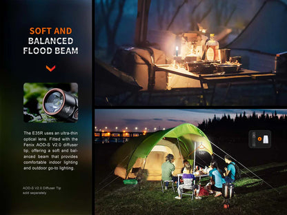 FENIX E35R 3100 LUMENS