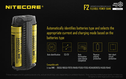 NITECORE FLEXIBLE POWER BANK F2