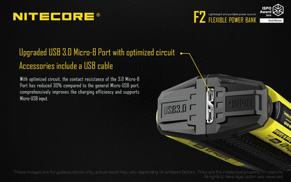 NITECORE FLEXIBLE POWER BANK F2