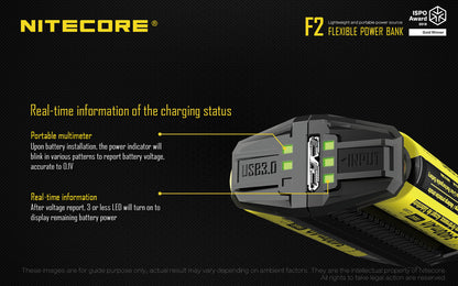 NITECORE FLEXIBLE POWER BANK F2