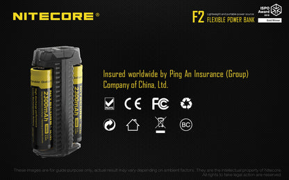 NITECORE FLEXIBLE POWER BANK F2