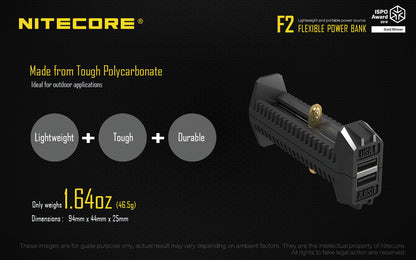 NITECORE FLEXIBLE POWER BANK F2