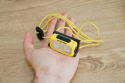 NITECORE HEADLAMP NU21 YELLOW