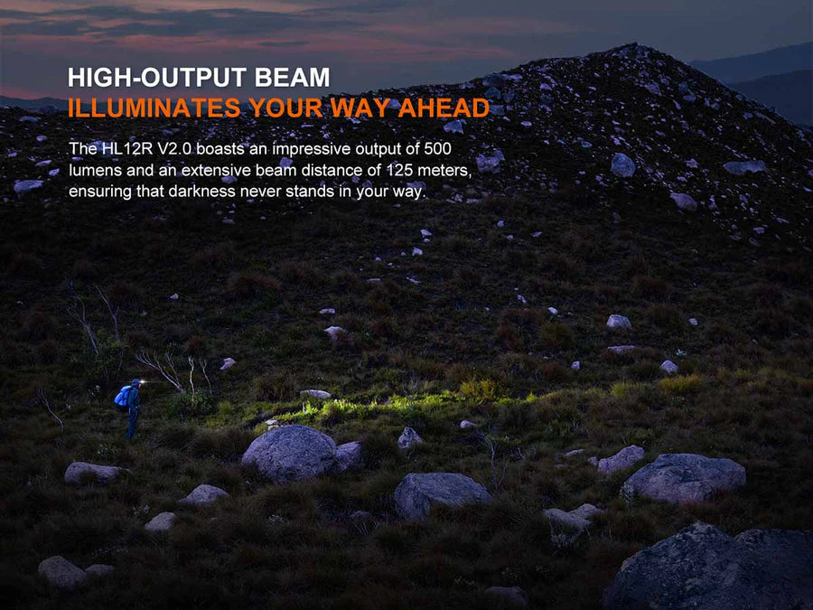 FENIX HL12R V2.0 ( 500 LUMENS )