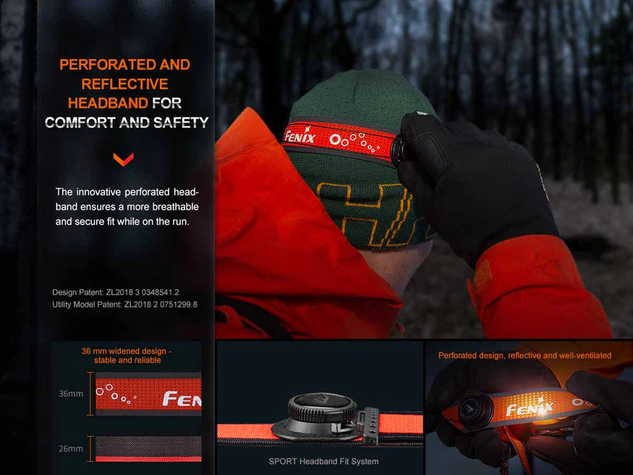 FENIX HL32R-T( 800 LUMENS )
