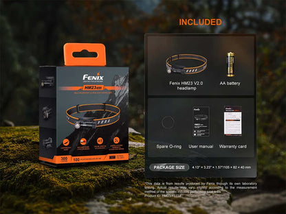 FENIX HM23 V2.0 ( 300 LUMENS )