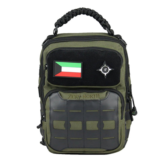 ZERONORTH - 6L SLING GR&BLK