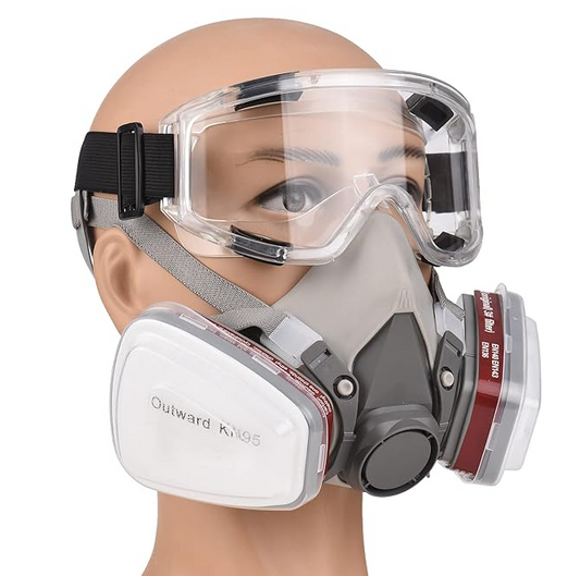 Gas Mask Carbon Filter Respirator