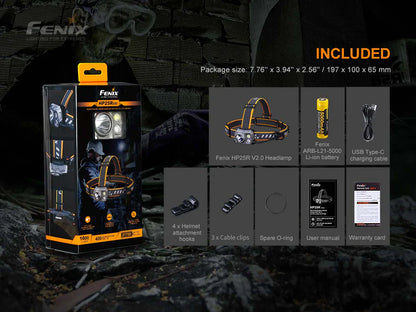 FENIX HP25R V2.0 (1600 لومن)