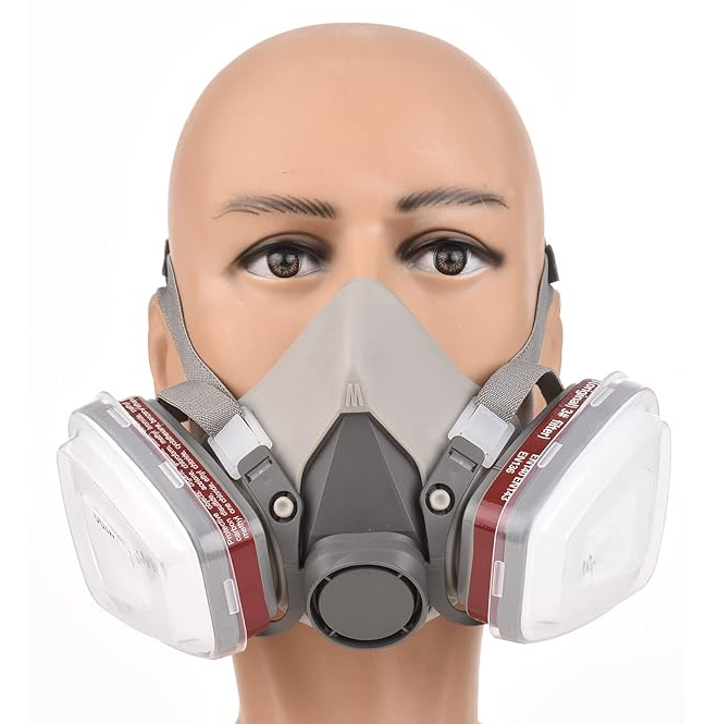 Gas Mask Carbon Filter Respirator