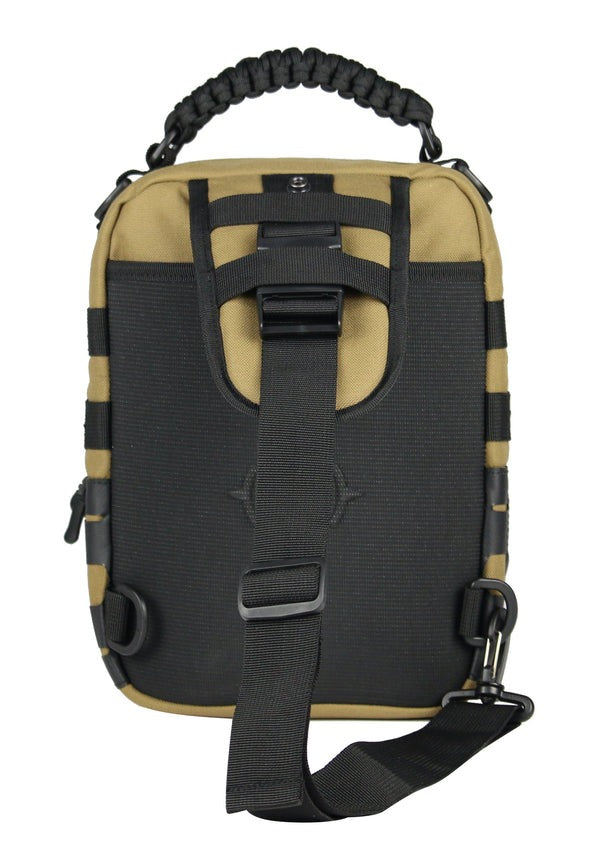 ZERONORTH 6L SLING TAN&BLK