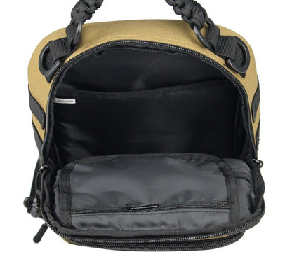 ZERONORTH 6L SLING TAN&BLK