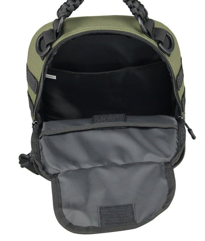 ZERONORTH - 6L SLING GR&BLK