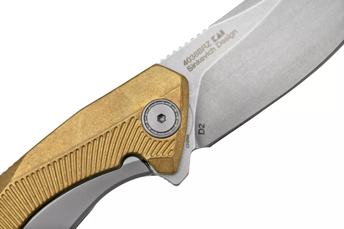KERSHAW TUMBLER BRASS 4038BRZ