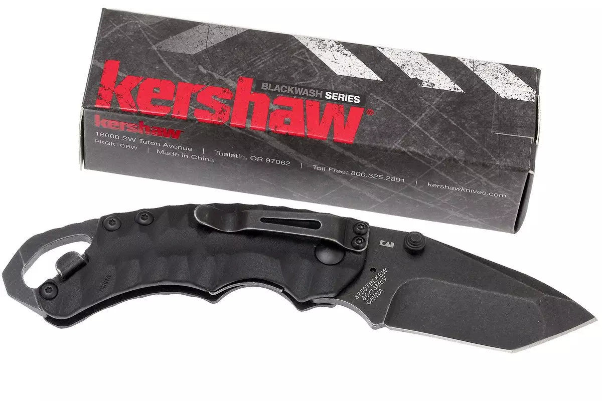 KERSHAW SHUFFLE ll BLACKWASH