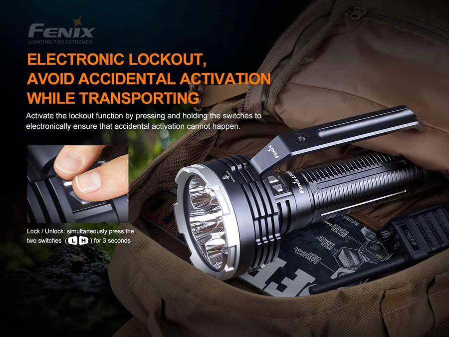 FENIX LR80R (18000 لومن) قابس المملكة المتحدة