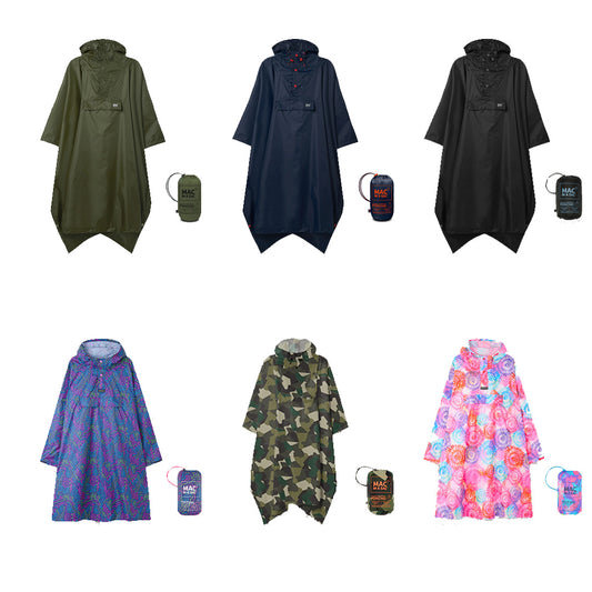 MIAS ORIGIN 2 PONCHO PACKABLE WATERPROOF CAPE