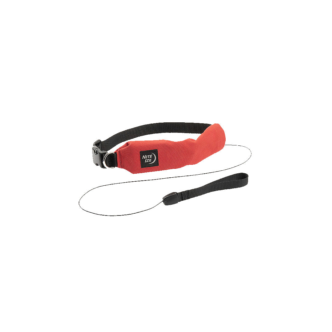 NITEIZE RADDOG ALL-IN-ONE COLLAR+LEASH-(S)RED