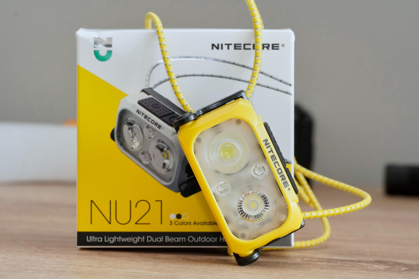 NITECORE HEADLAMP NU21 YELLOW