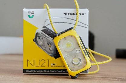NITECORE HEADLAMP NU21 YELLOW