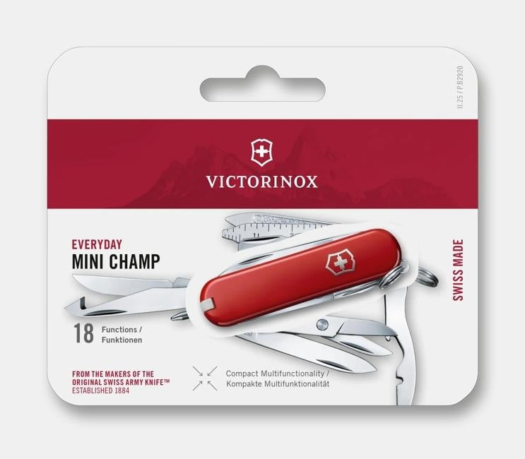 VICTORINOX MINI CHAMP RED