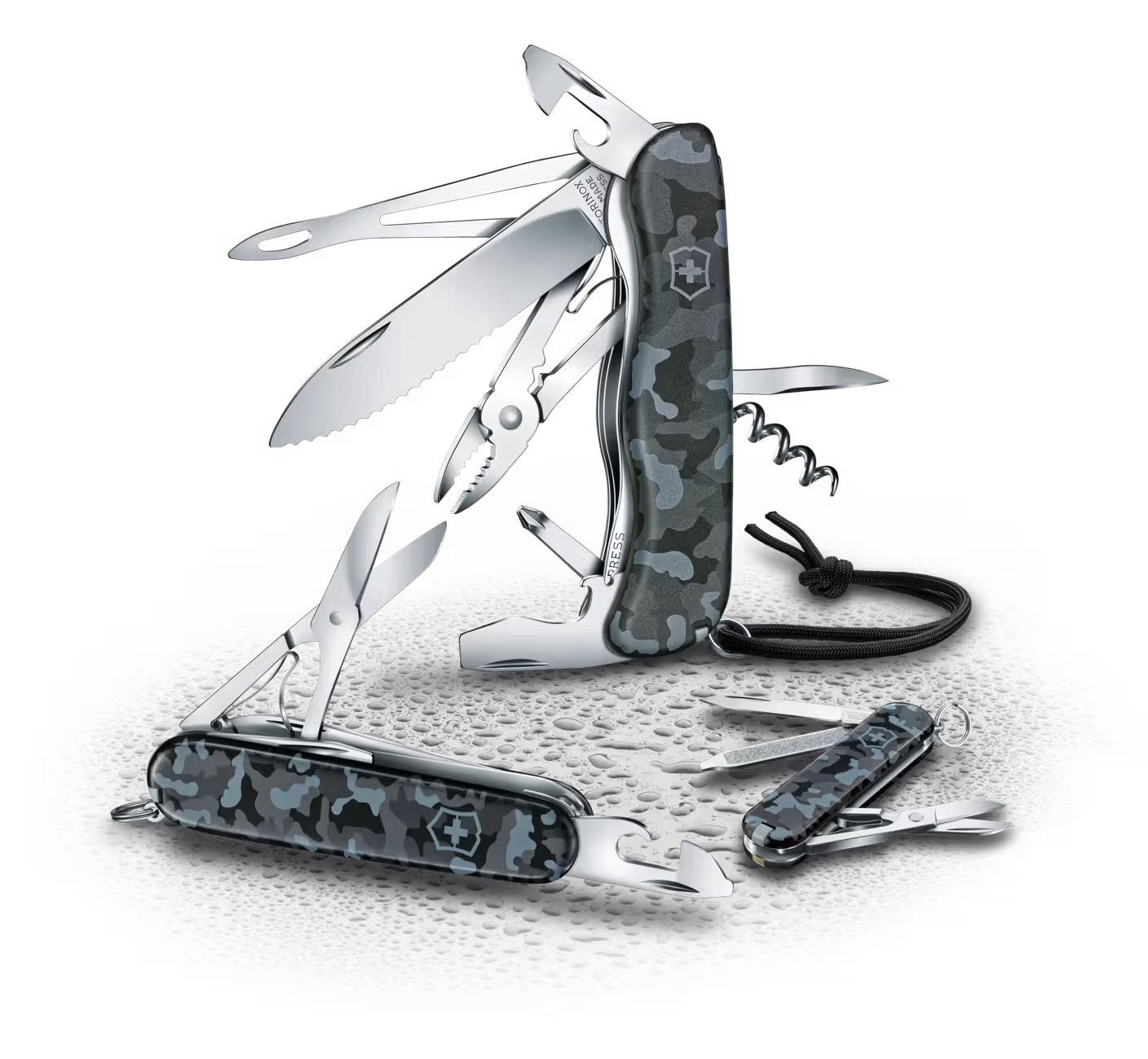 VICTORINOX HUNTSMAN NAVY CAMOUFLAGE