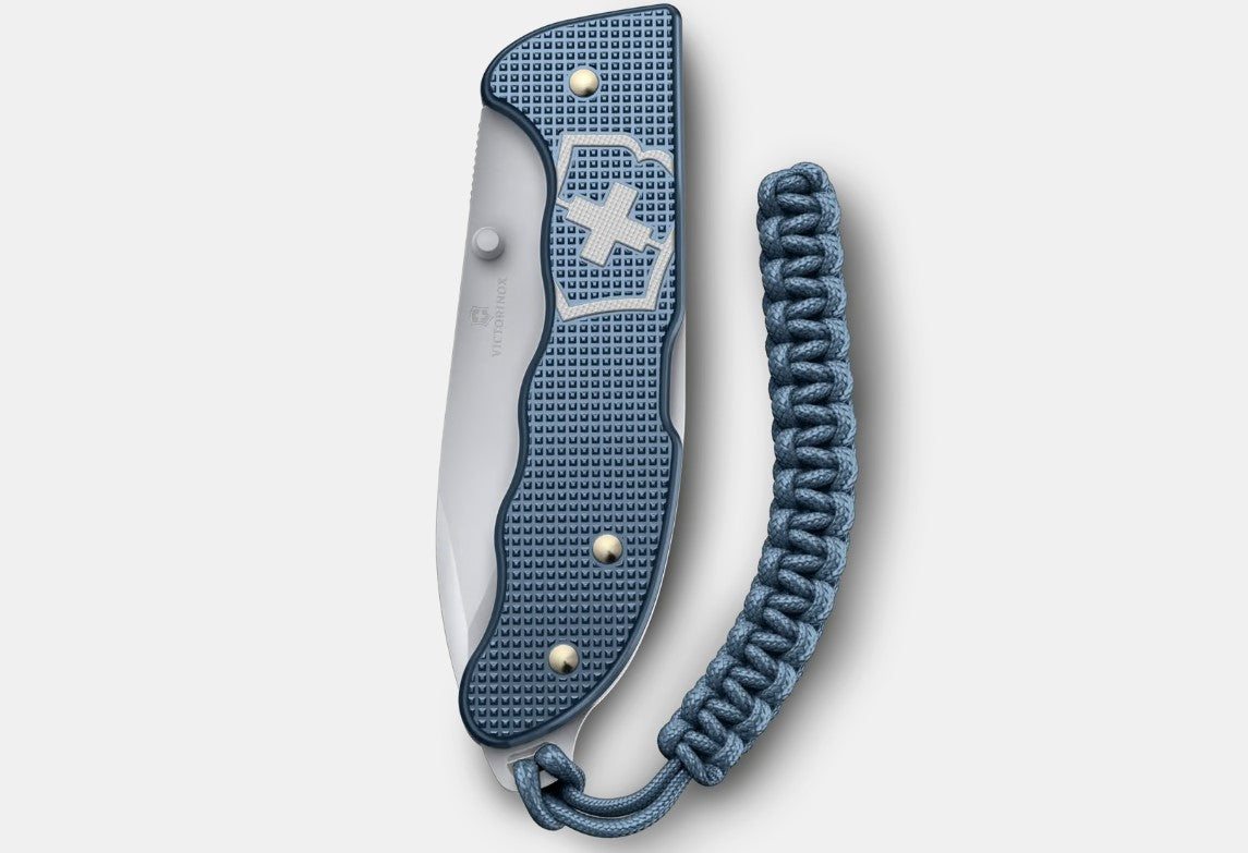 VICTORINOX EVOKE ALOX LIMIted edition 2026 GLACIAL BLUE