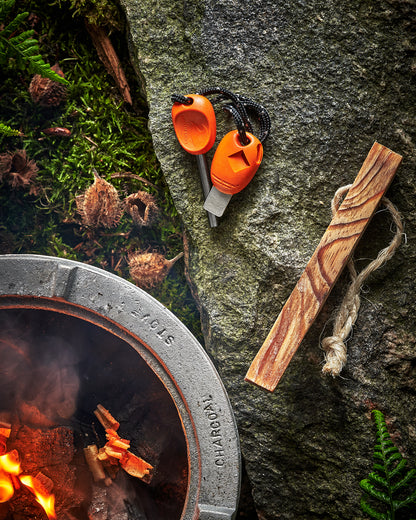 LMF Swedish FireSteel scout 2in1