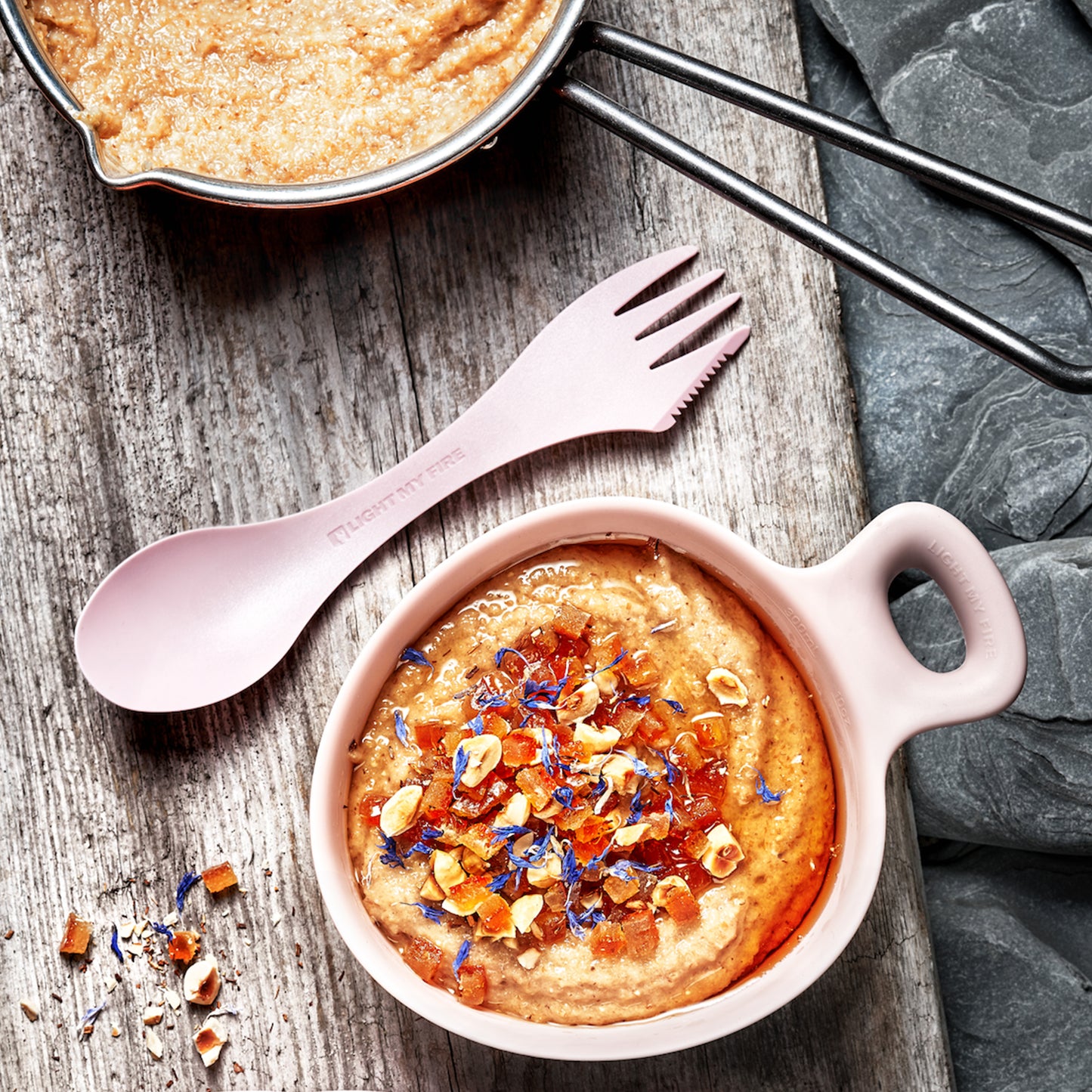 LMF Swedish Spork original 4-pack meadow