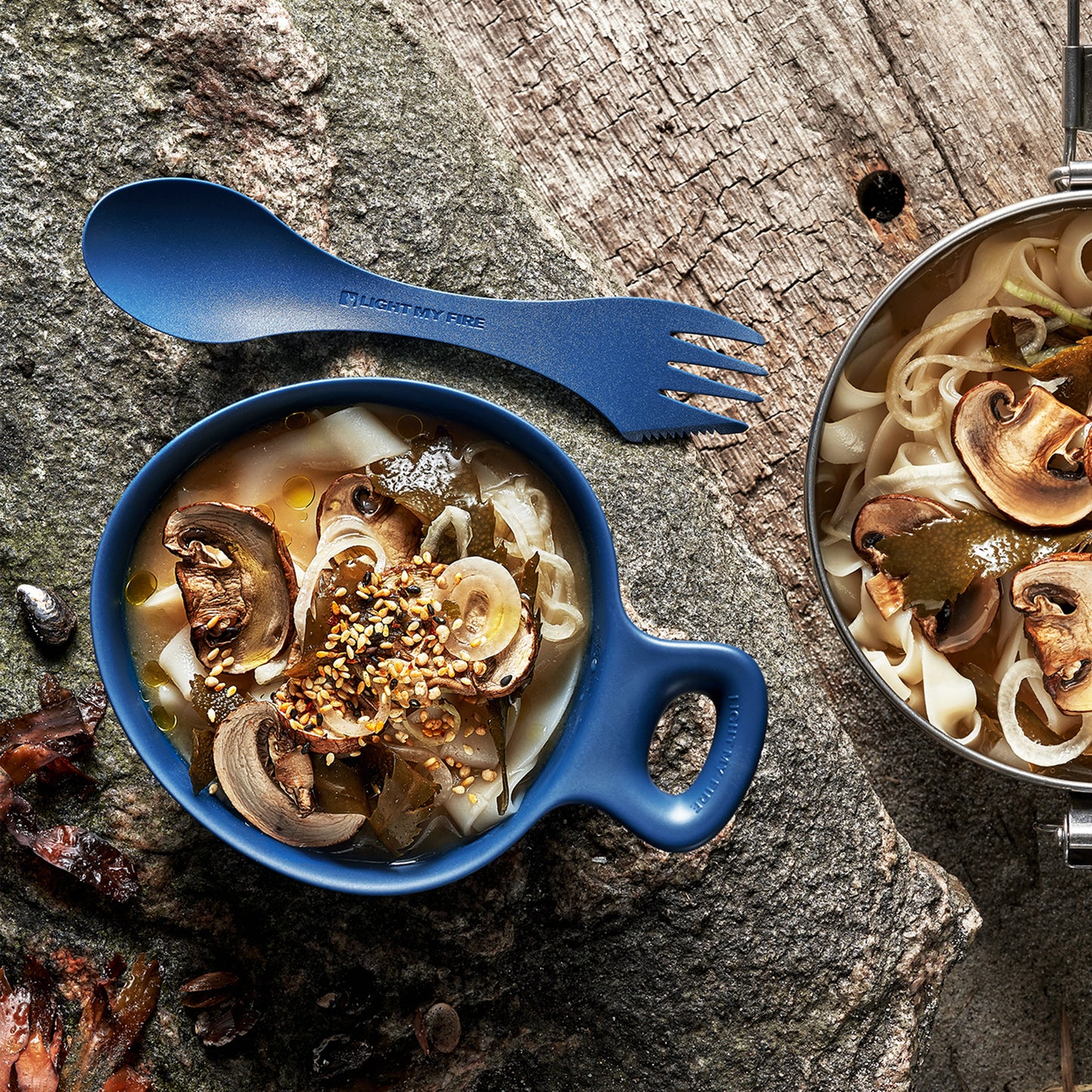 LMF Swedish Spork original 4-pack meadow