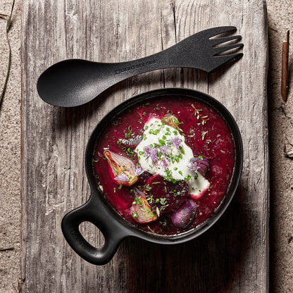 LMF Swedish Spork original 2-pack rustyorange/slatyblack