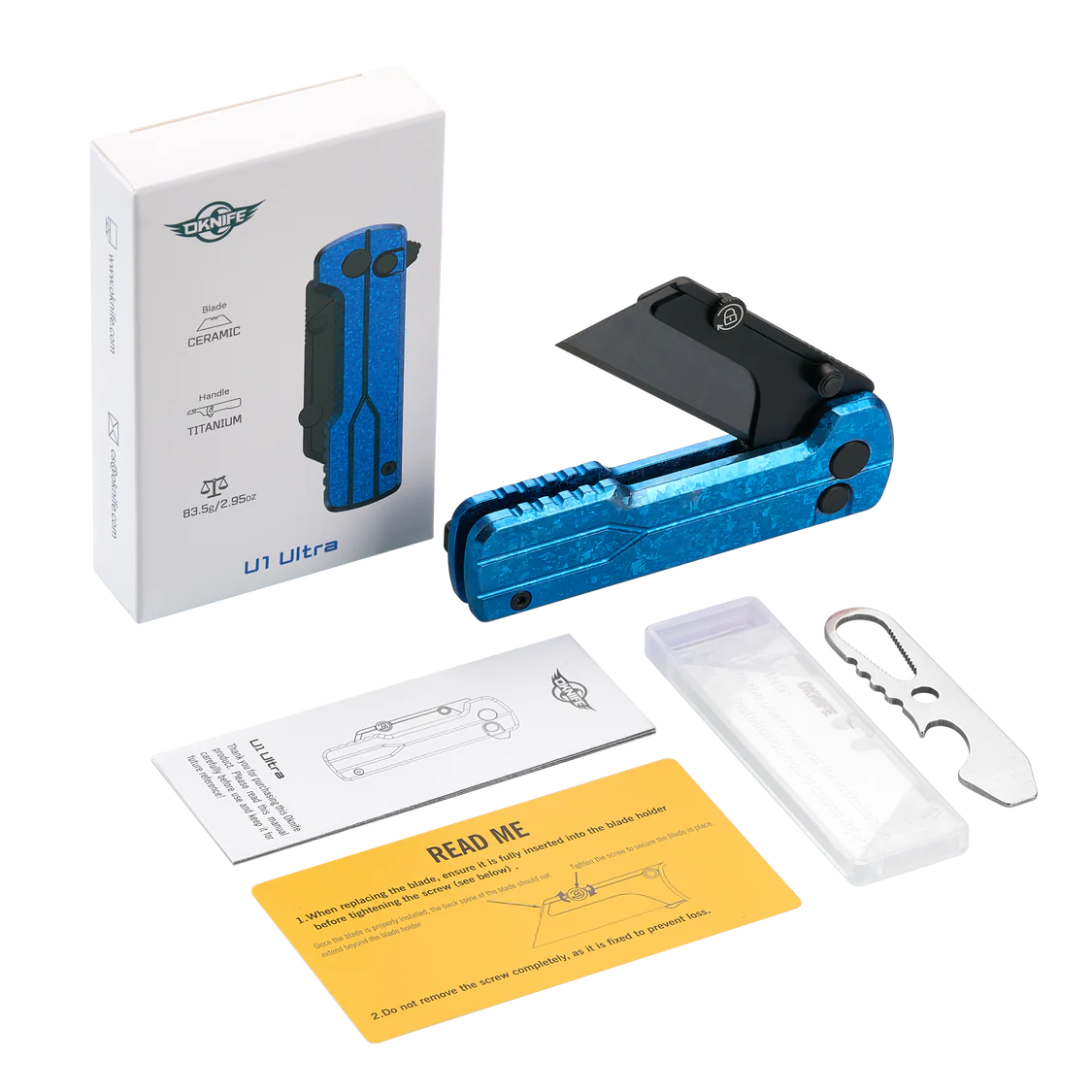 OKNIFE U1 Ultra (Snowflake Blue)