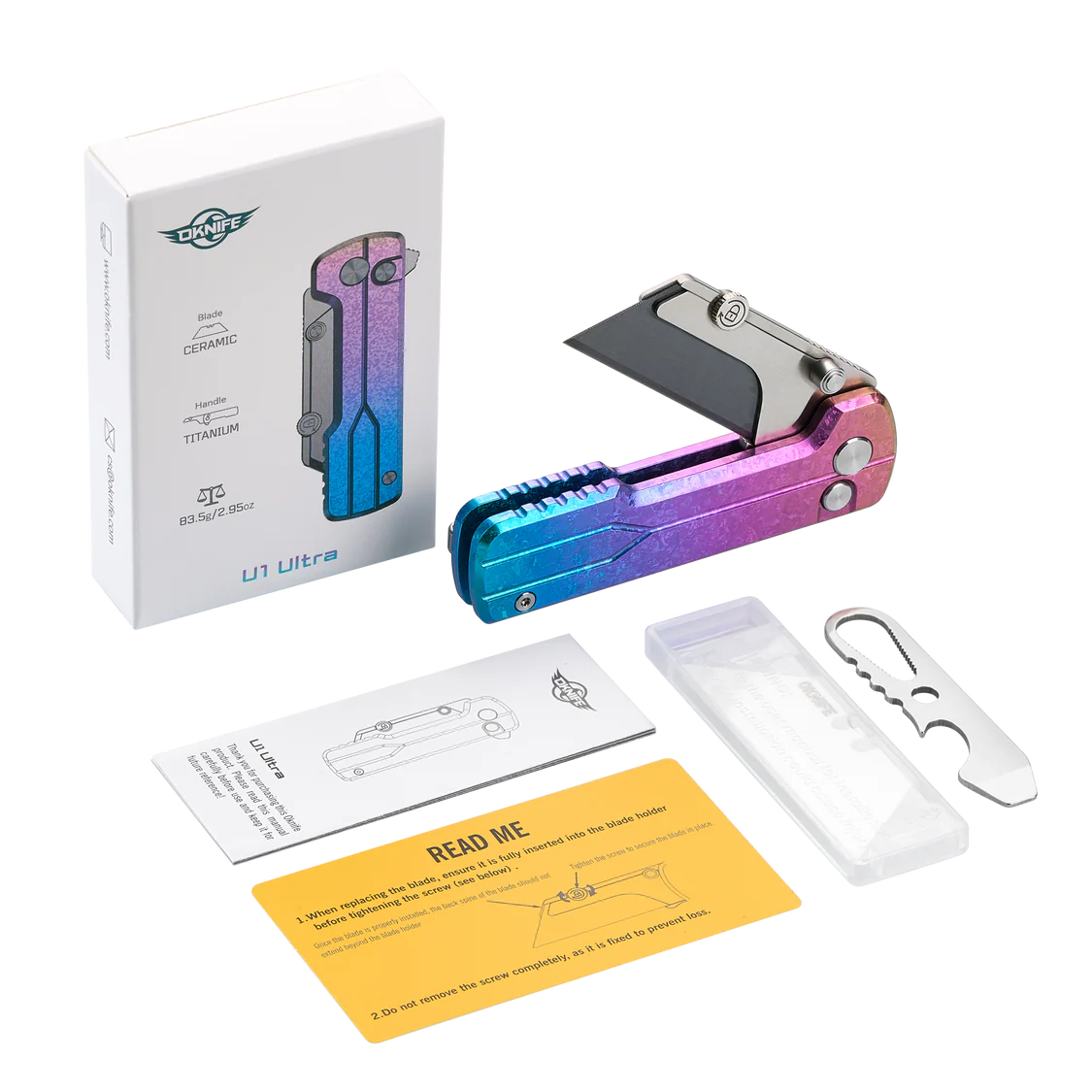 OKNIFE U1 Ultra (Snowflake Colorful)