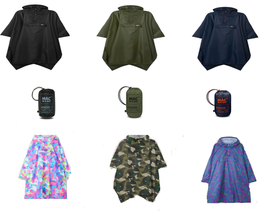 MIAS ORIGIN 2 PONCHO PACKABLE WATERPROOF CAPE